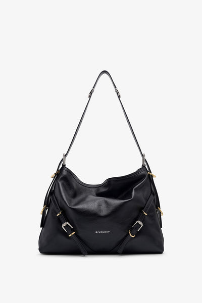 Voyou medium black shoulder bag