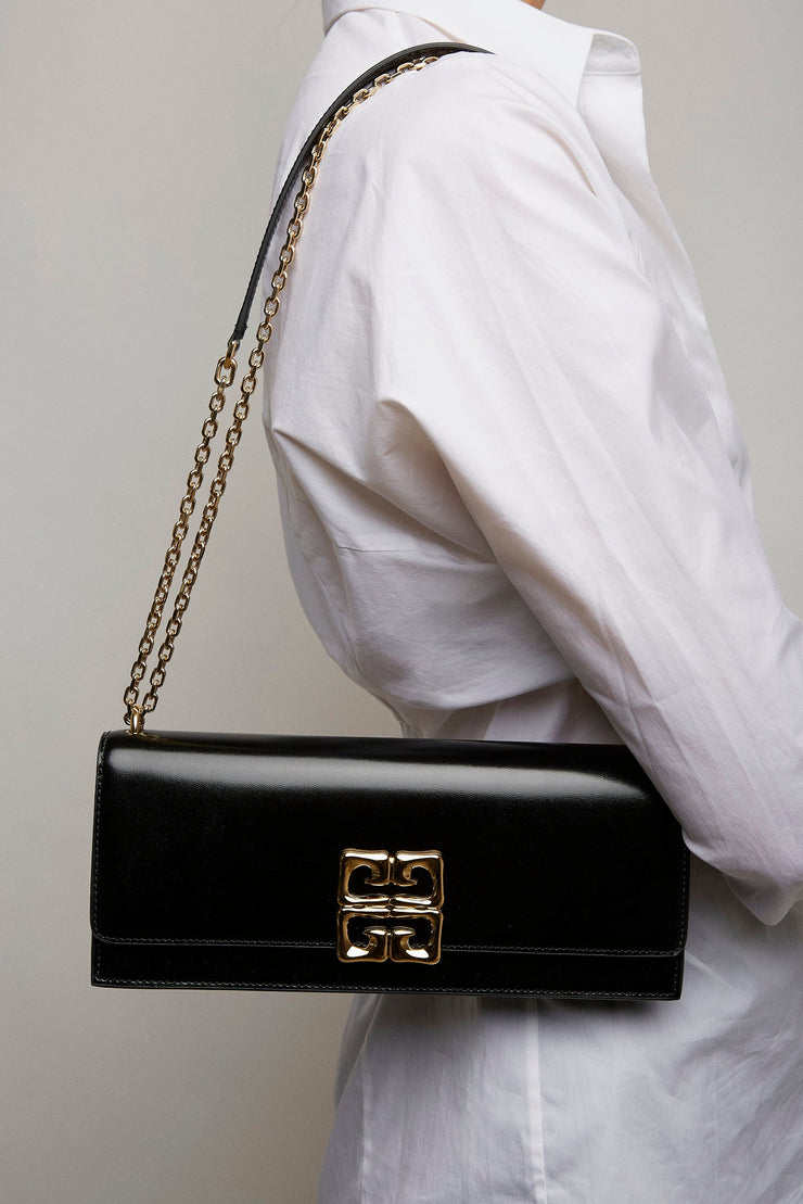 4G small chain black clutch