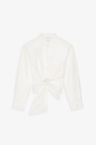Wrap bow shirt