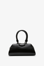 Antigona east west black mini bag