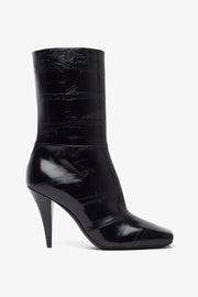 Black 95 zipped ankle boots