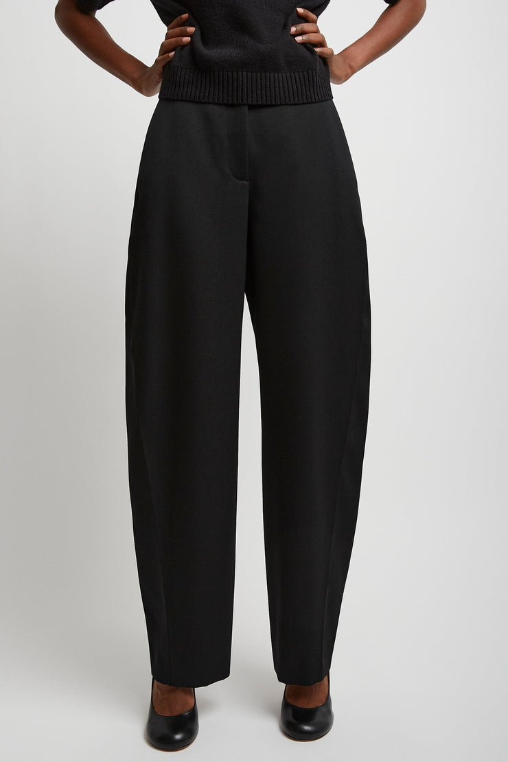 Black cocoon pants