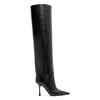 Cycas 95 black leather boots