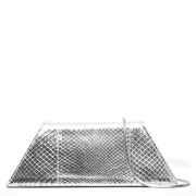 Superamini Yigit silver clutch