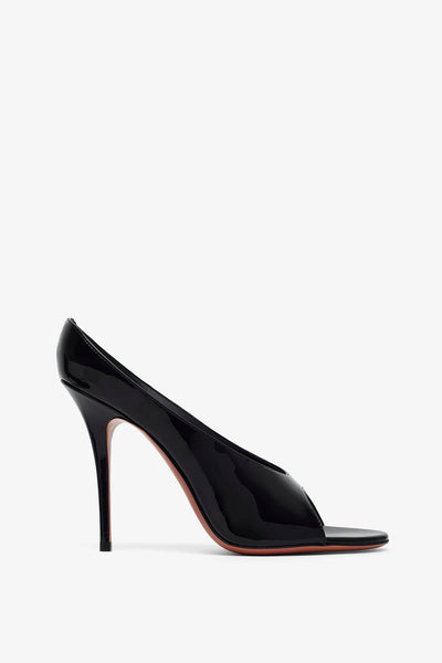 Anok 105 patent black mules