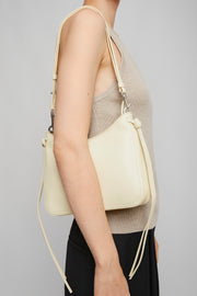 Gig small ivory shoulder bag