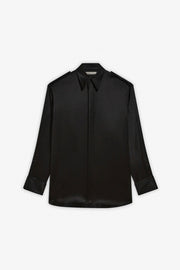 Liquid utility black shirt