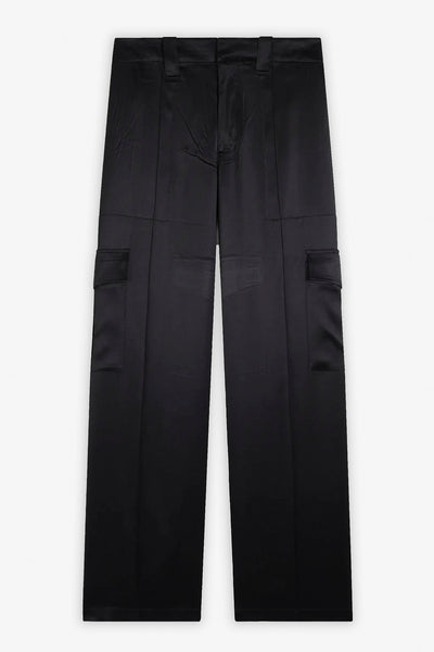 Liquid cargo black trousers
