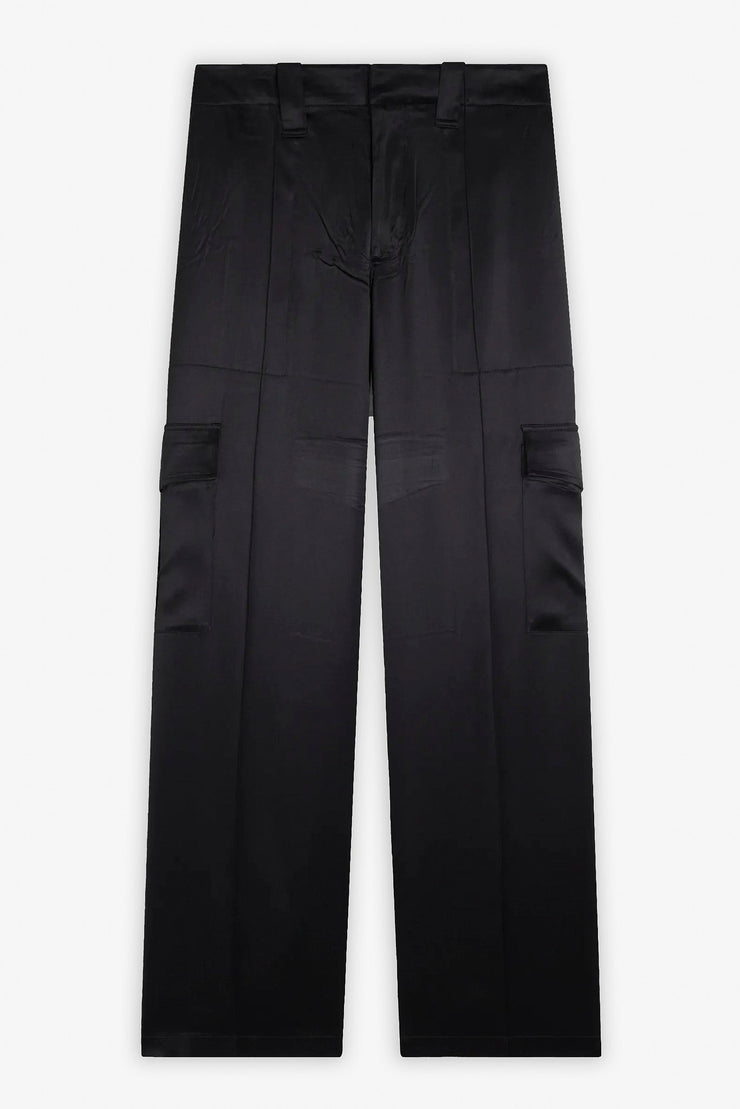 Liquid cargo black trousers