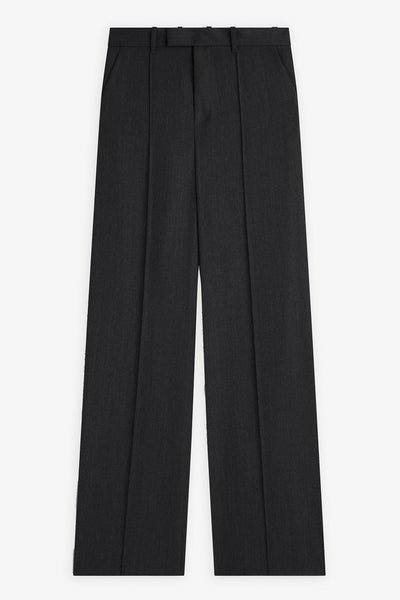 Boyish grey tailored trousers