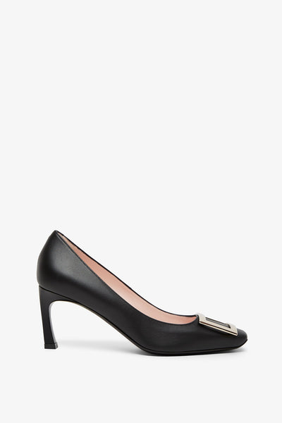 Trompette 70 metal black pumps