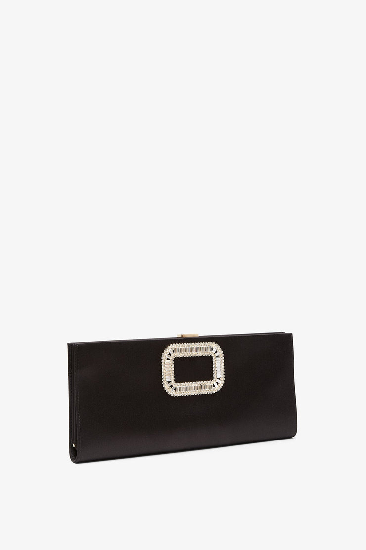 Pilgrim small black clutch