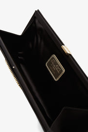 Pilgrim small black clutch