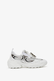 Viv on the run silver sneakers