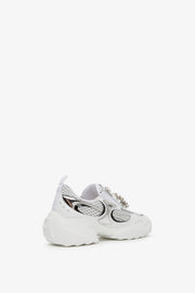 Viv on the run silver sneakers