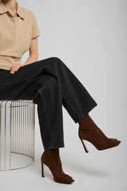 Trompette 100 suede boots