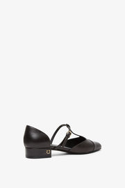 Linette black ballet flats