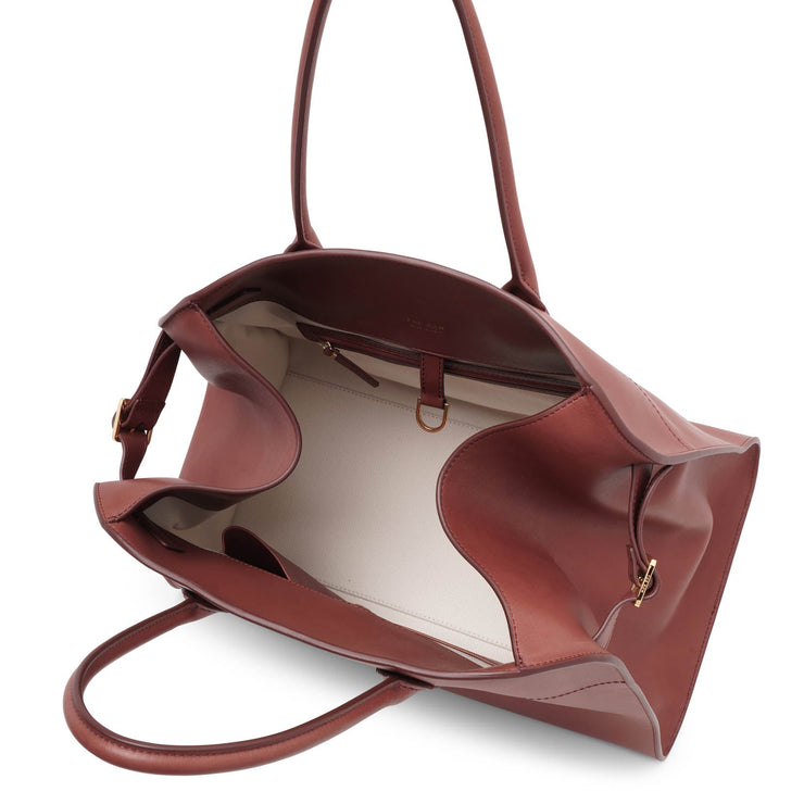 Soft Margaux 15 brown leather bag