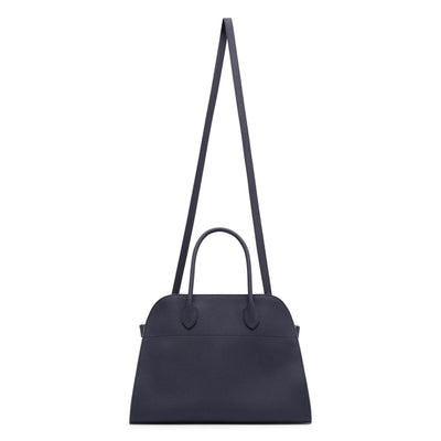 Soft Margaux 12 dark blue leather bag