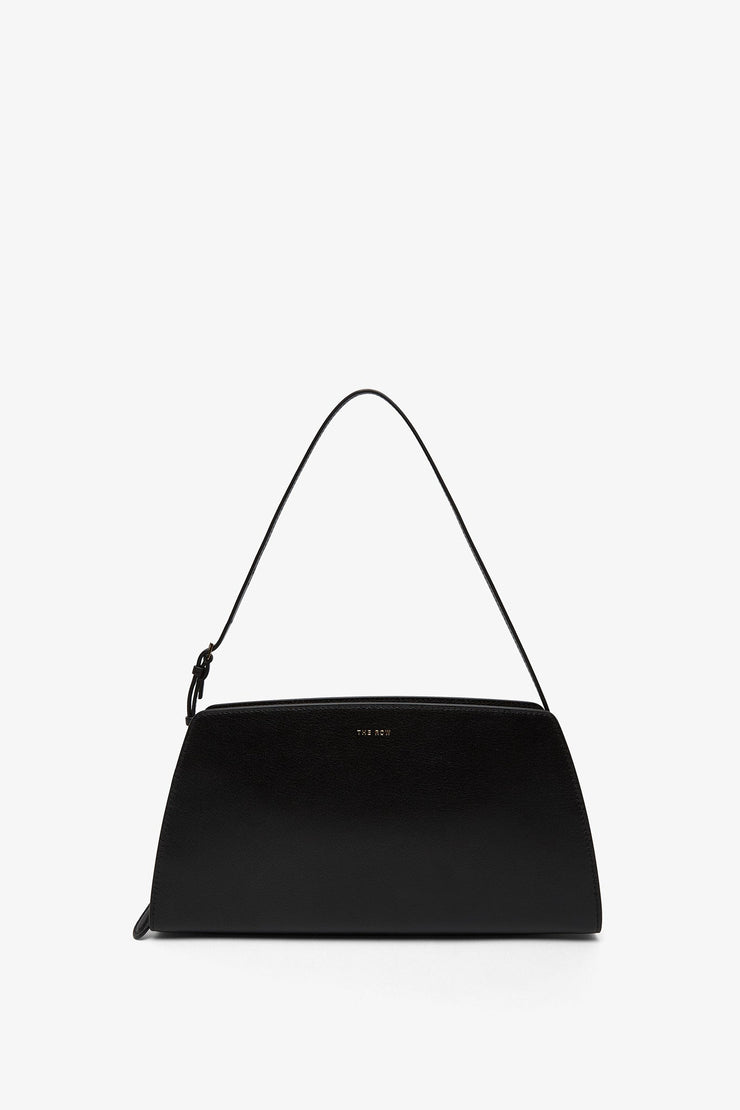 Dalia baguette black leather bag