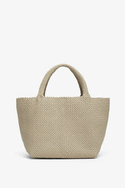 Ruth woven soft leather tote bag