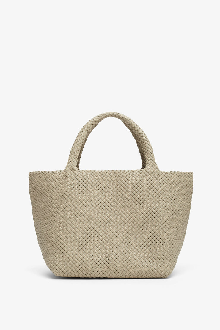Ruth woven soft leather tote bag