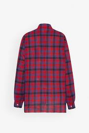 Nessonplaid cotton shirt