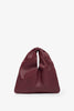 Bindle small burgundy leather bag