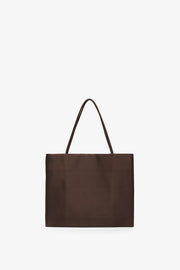 Cecily brown silk bag