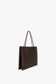 Cecily brown silk bag