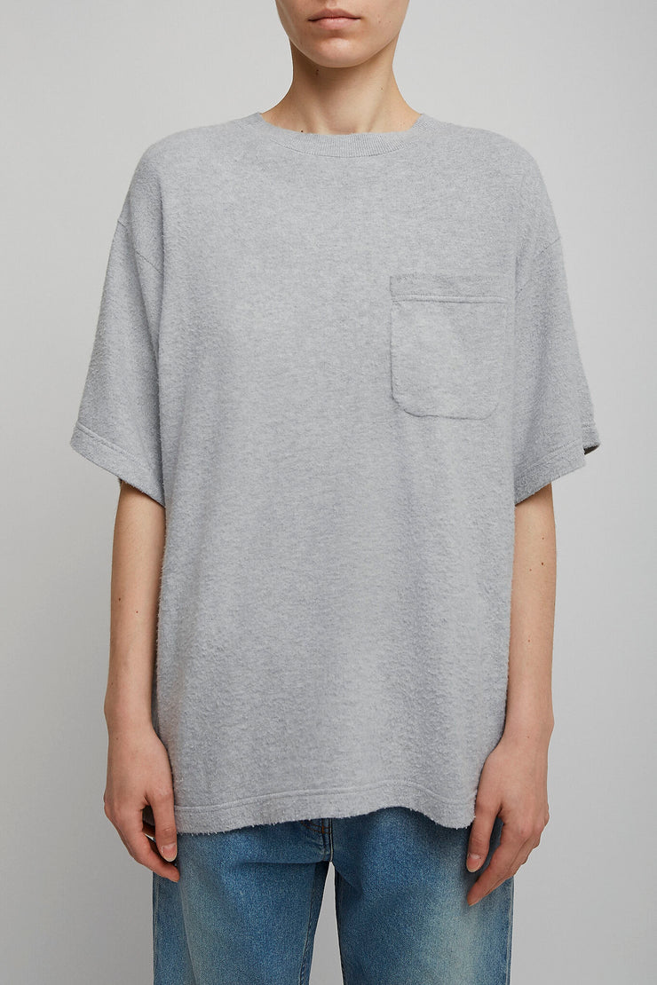 Kaddy grey melange top
