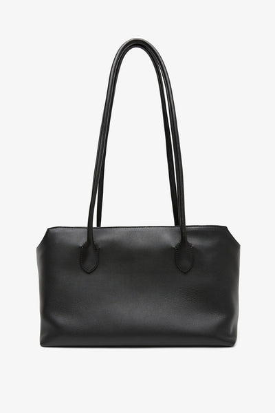 Terrasse black leather bag