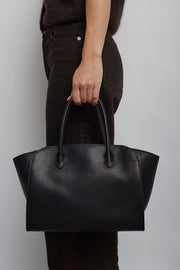 Marlo 12 black leather bag
