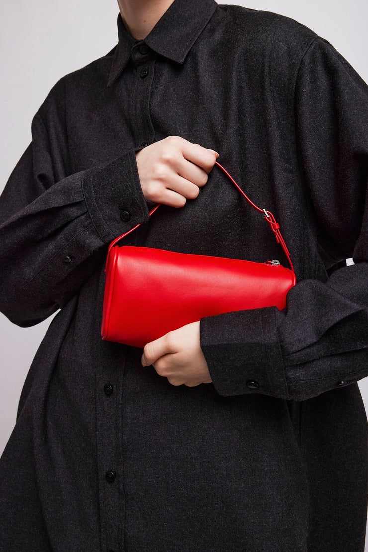 90's rubino leather bag