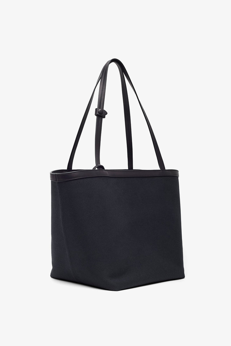 Park tote three black canvas bag