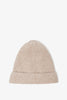 Leomir beige cashmere beanie