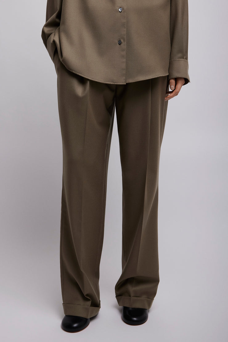 Sorina wool flannel pants