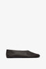 Stella brown shearling flats