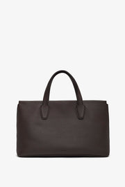 Marcel brown top handle bag