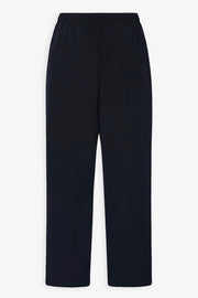 Orieno dark navy wool pants