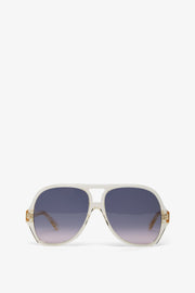 salome yellow sunglasses