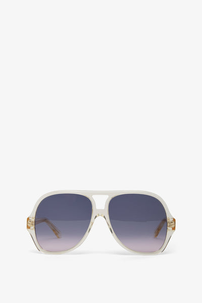 salome yellow sunglasses