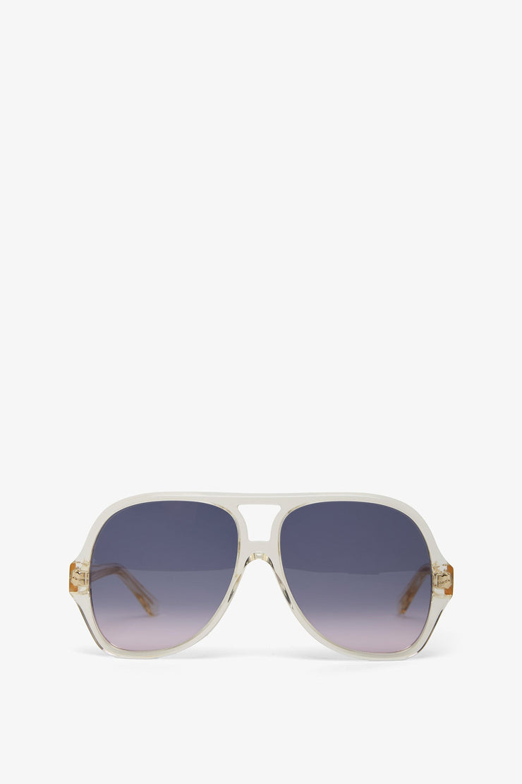 salome yellow sunglasses