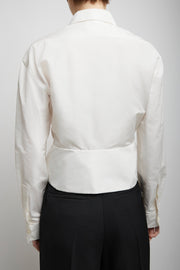 Wrap bow shirt
