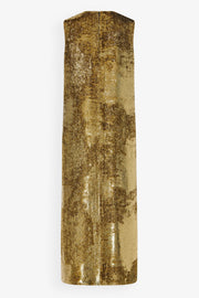 Louane gold dress