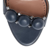 Dark grey 110 leather bomb sandals