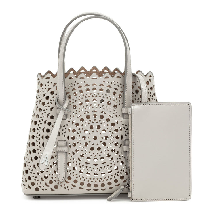 Mina mini light grey bag