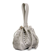 Rose-Marie 16 light grey bucket bag