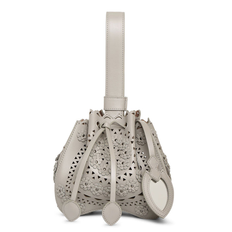 Rose-Marie 16 light grey bucket bag