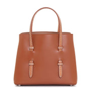 Mina Mini tan tote